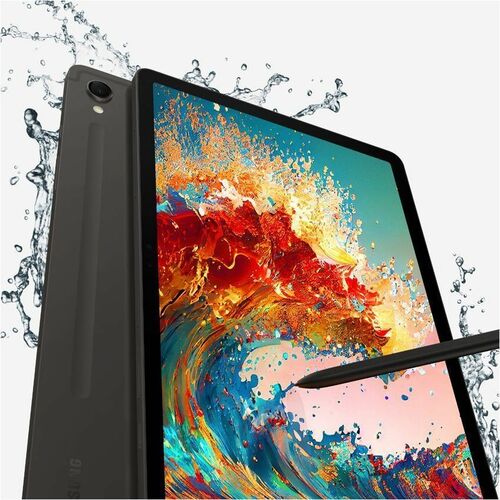 Samsung Galaxy Tab S9 SM-X71 Rugged Tablet - 11" - Qualcomm SM8550-AB Octa-core - 8 GB - 128 GB Storage - Android 13 - Graphite - Cortex X3 Single-core (1 Core) 3.36 GHz + Cortex A715 Dual-core (2 Core) 2.80 GHz + Cortex A710 Dual-core (2 Core) 2.80 GHz SM-X710NZAAXAR HG3281 0887276775937