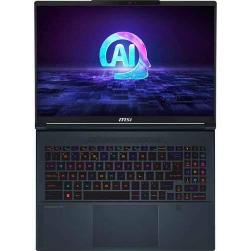 MSI Stealth AI 16 in QHD+ 240Hz Gaming Laptop, Intel Core Ultra7-155H, RTX 4070, 96GB, 1TB SSD - Win 11PRO - Intel Chip - 2560 x 1600 - Windows 11 Pro - NVIDIA GeForce RTX 4070 with 8 GB - In-plane Switching (IPS) Technology, True Color Technology - Front Camera/Webcam - IEEE 802.11be Wireless LAN Standard STEALTH16A1036 0824142347195