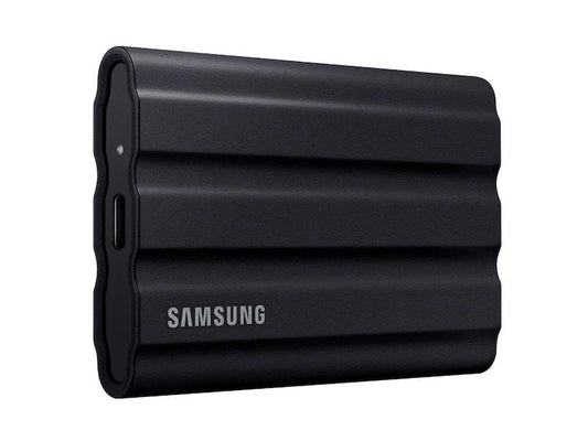 Samsung T7 Shield MU-PE4T0S - SSD - encrypted - 4 TB - external (portable) - USB 3.2 Gen 2 (USB-C connector) - 256-bit AES - black 887276543918