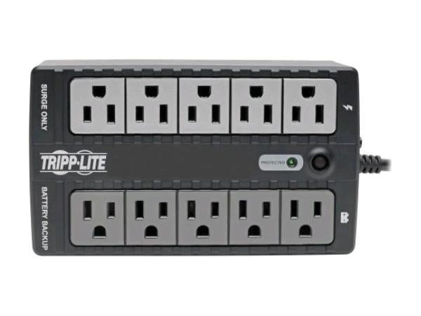 INTERNET550U Eaton Tripp Lite Internet Office 120V 550VA 300W Standby UPS, Ultra-Compact Desktop, Battery Backup USB 50/60Hz - UPS - 300 Watt - 550 VA 037332211026