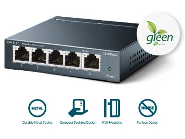 TL-SG105 Tp-Link 5-port Gigabit Desktop Switch 845973021146