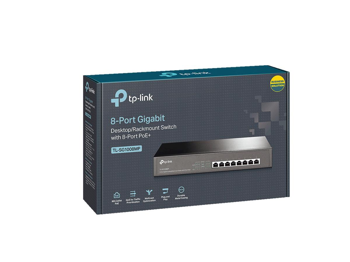 TL-SG1008MP TP-Link 8-Port Gigabit Desktop