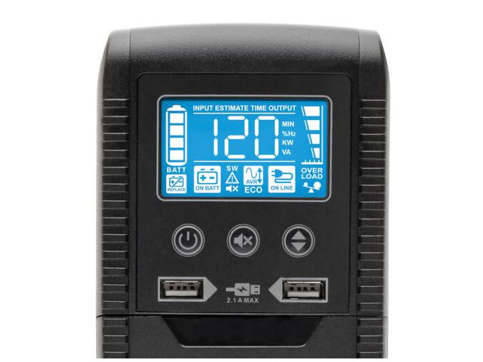 ECO1500LCD Eaton - 1500VA UPS ECO GREEN AVR USB CHARGING 037332205162