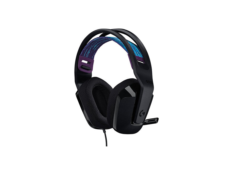 981-000977 Logitech G335 GAMING HEADSET - BLACK 097855165459