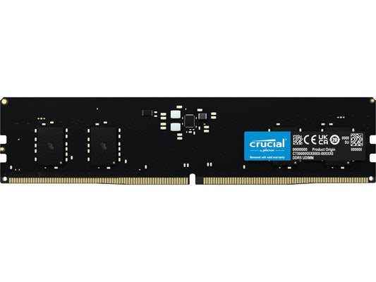 CT16G48C40U5 - CRUCIAL 16GB DDR5-4800 UDIMM CT16G48C40U5 649528905628