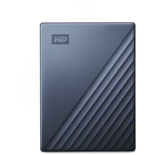 WD My Passport Ultra WDBFTM0050BBL 5 TB Portable Hard Drive - External WDBFTM0050BBL-WESN 0718037871790