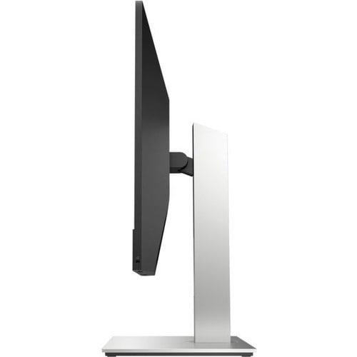 HP monitor showing the right side of the monitor.