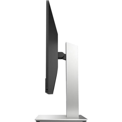 HP monitor showing the right side of the monitor.