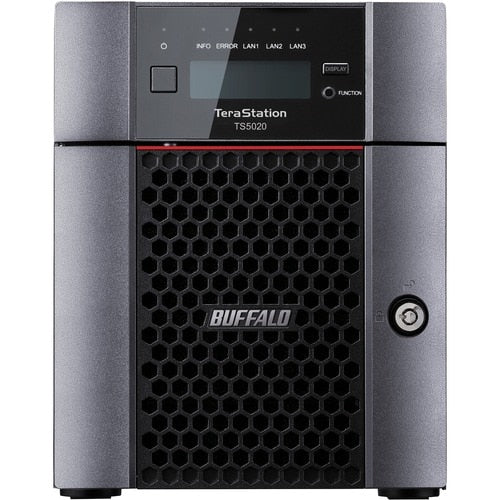 BUFFALO TERASTATION 5420DN NAS 24TB 4BAY 2X12TB NAS HD 10GBE RAID ISCSI TS5420DN2402