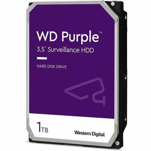 WD Purple WD11PURZ 1 TB Surveillance Solid State Drive - 3.5" Internal - SATA 0718037896687