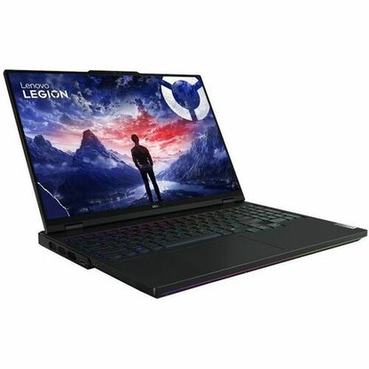 Lenovo Legion Pro 7 16IRX9H 83DE001TUS 16" Gaming Notebook - WQXGA - Intel Core i9 14th Gen i9-14900HX - 32 GB - 2 TB SSD - English (US) Keyboard - Eclipse Black - Intel HM770 Chip - 2560 x 1600 - Windows 11 Pro - NVIDIA GeForce RTX 4090 with 16 GB - In-plane Switching (IPS) Technology - Front Camera/Webcam - IEEE 802.11ax Wireless LAN Standard 83DE001TUS 0197531674913