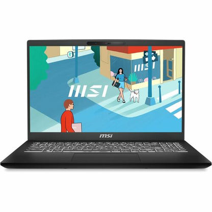 MSI Modern 15.6 inch Ultrabook Laptop Intel i7-1360H 32GB 1TB W11P - Intel Chip - 1920 x 1080 - Windows 11 Pro - Intel Iris Xe Graphics - In-plane Switching (IPS) Technology - Front Camera/Webcam - IEEE 802.11ax Wireless LAN Standard MOD15H13219 0824142365533