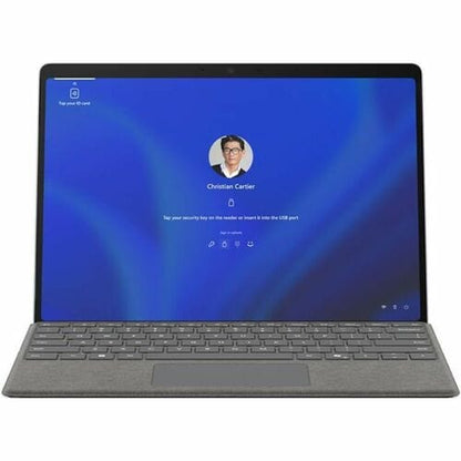 Laptop with keyboard cover on a white background