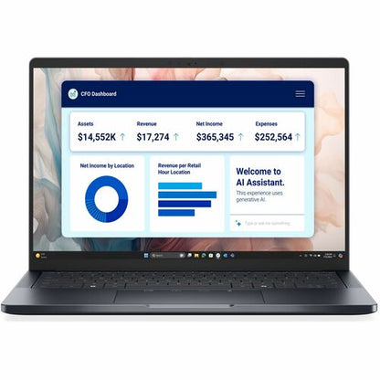Dell Pro 14 Premium PA14250 14" Copilot+ PC Notebook - Full HD Plus - 60 Hz - Intel Core Ultra 7 268V - vPro Technology - Intel Evo Platform - 32 GB - 512 GB SSD - English (US) Keyboard FK5CT
