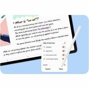 Educational game sheet titled 'What is 'read'?"' on a tablet with a stylus, on a blue background.