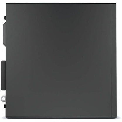 Dell Optiplex computer in black, shown from its left side