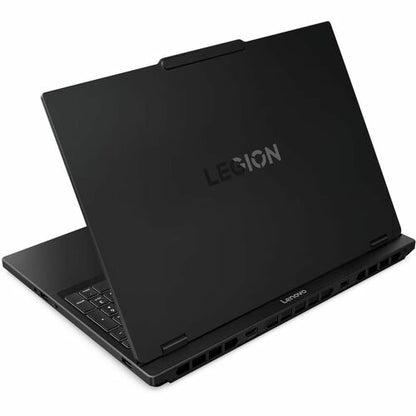 Black Lenovo Legion laptop on a white background