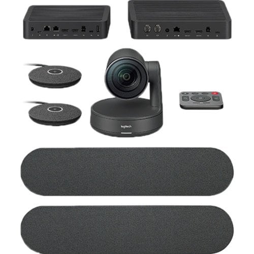 Studio-quality video with Ultra-HD clarity
Includes two speakers and two mic pods, and supports up to seven mic pods for larger rooms
Premium design and materials complement any room 960-001225 5GK497 0097855140227