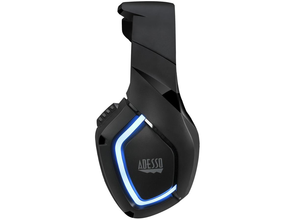 XTREAMG1 Adesso 3.5mm Stereo Gaming Headset black and blue 783750009546
