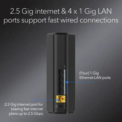 Netgear Nighthawk RS100 Wi-Fi 7 IEEE 802.11be Ethernet Wireless Router